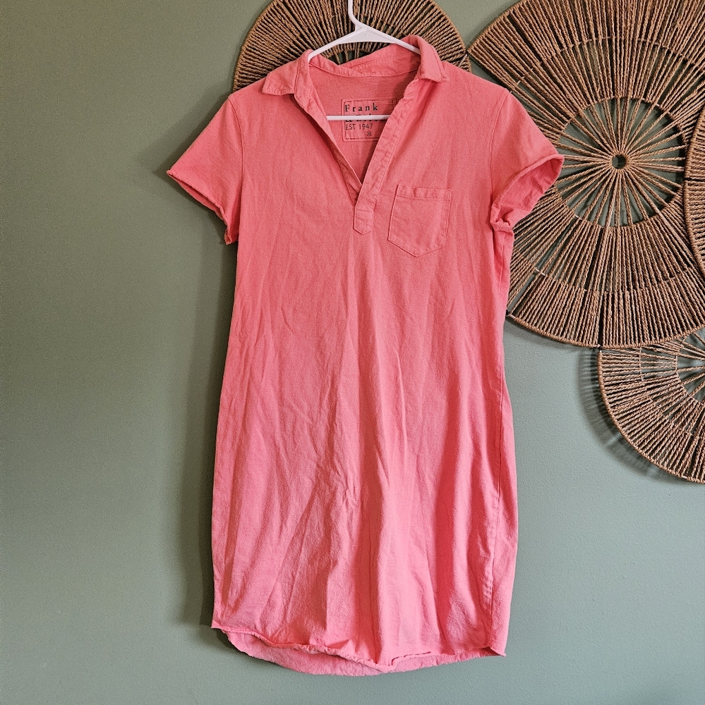 Frank And Eileen "Lauren" Polo Cotton Shirt Dress